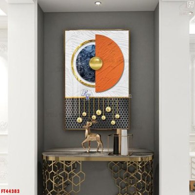 File in ấn File tranh bộ hiện đại FT44383 chuyên nghiệp