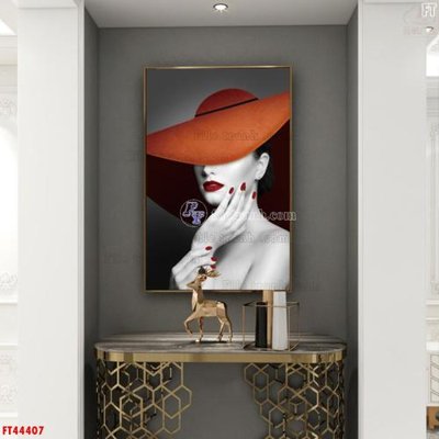 Hình ảnh file gốc File tranh bộ hiện đại FT44407 cho in UV