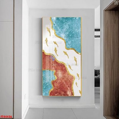 File in trần File tranh bộ hiện đại FT44436 (bản gốc) trời sao