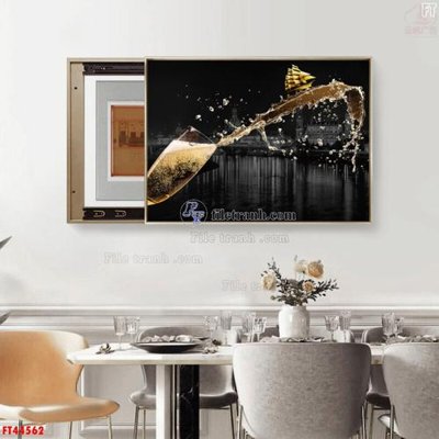 Tải file File tranh bộ hiện đại FT44562 (ảnh gốc) in tranh kính