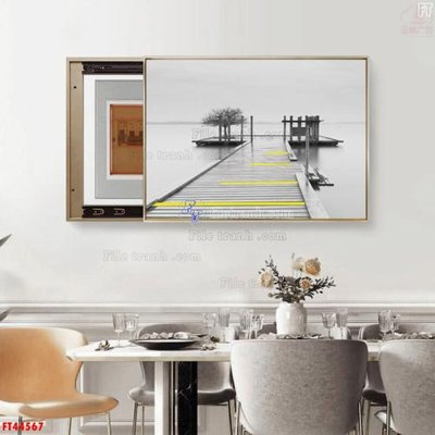 File gốc File tranh bộ hiện đại FT44567 (chuẩn CMYK) cho nhà in