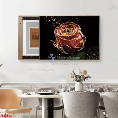 File PSD File tranh bộ hiện đại FT44605 (gốc) cho in quảng cáo