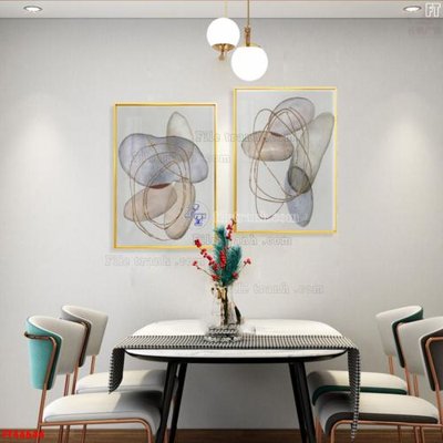 File gốc File tranh bộ hiện đại FT44644 (in mica) cắt laser