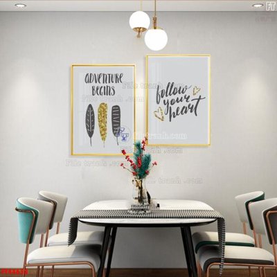 File ảnh File tranh bộ hiện đại FT44653 (gốc) in biển hiệu