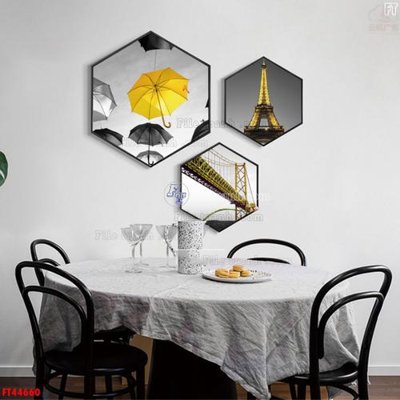 Tải file File tranh bộ hiện đại FT44660 (ảnh gốc) in gạch 3D