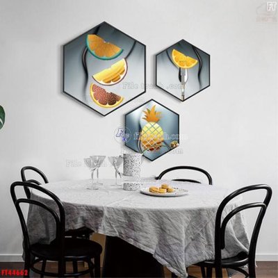 File tranh File tranh bộ hiện đại FT44662 (gốc) chủ đề động vật