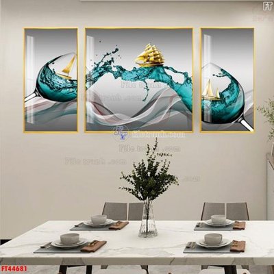 Download file tranh File tranh bộ hiện đại FT44681 (file gốc PSD)