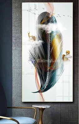 Tải file File tranh hiện đại pha lê gương FT463 (ảnh gốc) in tranh kính