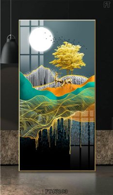 Tải file gốc Tranh treo pha lê gương FT47103 (bản PSD) gốc