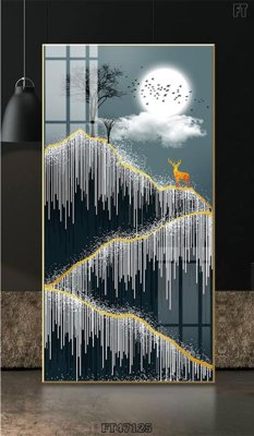 File tranh gốc Tranh treo pha lê gương FT47125 (bản quyền) Filetranh.com