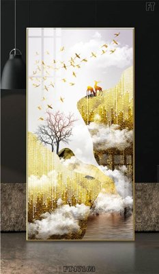 Ảnh gốc Tranh treo pha lê gương FT47163 (siêu chi tiết) để in ấn