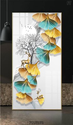 Download file tranh Tranh treo pha lê gương FT47171 (file gốc PSD)