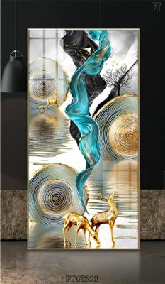 File gốc Tranh treo pha lê gương FT47211 (trang trí) phòng làm việc