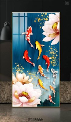 File gốc Tranh treo pha lê gương FT47220 (chủ đề hiện đại) trang trí