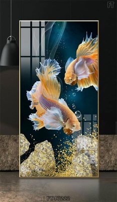 File in trần Tranh treo pha lê gương FT47222 (file gốc) chủ đề vũ trụ