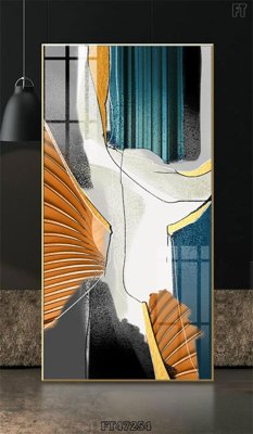 File tranh Tranh treo pha lê gương FT47254 (ảnh gốc) in trần nhà