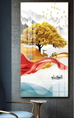 Tệp tin gốc File tranh hiện đại pha lê gương FT473 (chất lượng) File tranh hiện đại pha lê gương FT473