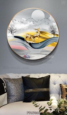 File gốc Tranh treo pha lê gương FT47336 (in mica) cắt laser