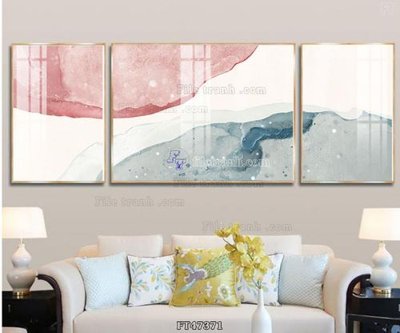 File tranh quảng cáo Tranh treo pha lê gương FT47371 (download file gốc)