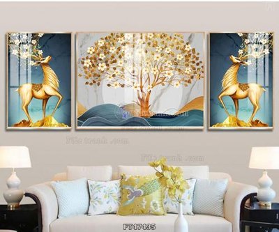 File tranh Tranh treo pha lê gương FT47435 (ảnh gốc) độc quyền