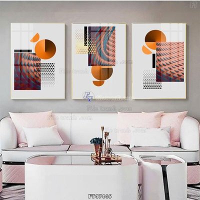 File tranh Tranh treo pha lê gương FT47446 (bản gốc) in canvas