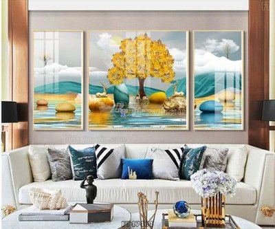 Tải file Tranh treo pha lê gương FT47464 (PSD) cho in ấn quảng cáo