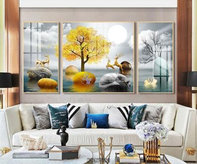 Download file gốc Tranh treo pha lê gương FT47502 (in mica) 3D