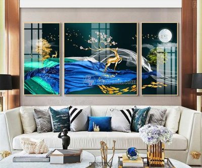 File gốc in tráng gương Tranh treo pha lê gương FT47601 chi tiết