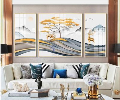 File ảnh Tranh treo pha lê gương FT47619 (gốc) in quảng cáo ngoài trời