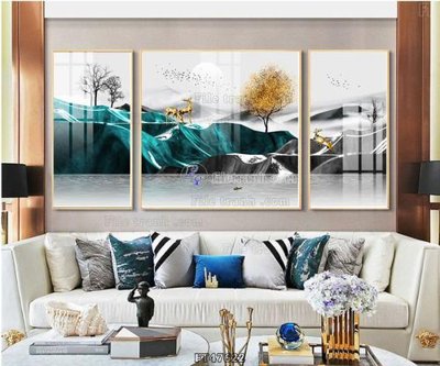 File tranh Tranh treo pha lê gương FT47622 (ảnh gốc) không bị mờ