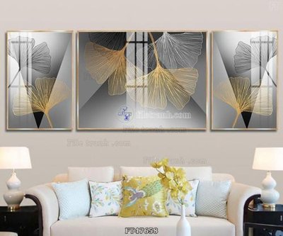 File gốc Tranh treo pha lê gương FT47658 (in mica) làm quà tặng