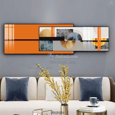 Download file gốc Tranh treo pha lê gương FT47679 (in mica) 3D