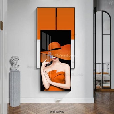 File tranh Tranh treo pha lê gương FT47725 (gốc) chủ đề tĩnh vật