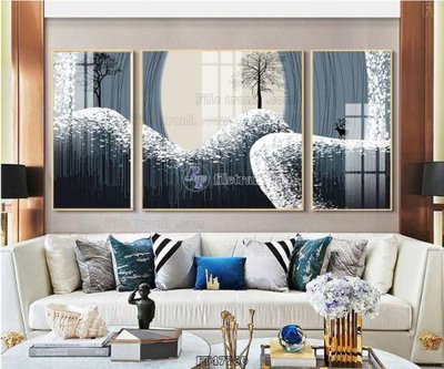 Cung cấp file tranh gốc Tranh treo pha lê gương FT47760 độc quyền