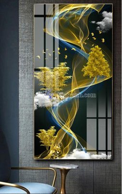 Tải file File tranh hiện đại pha lê gương FT514 (gốc) để in ấn ngay