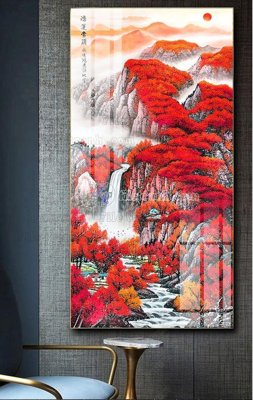 File ảnh File tranh hiện đại pha lê gương FT580 (gốc) in quảng cáo ngoài trời