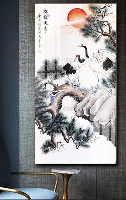 File gốc File tranh hiện đại pha lê gương FT585 (in tráng gương) sang trọng