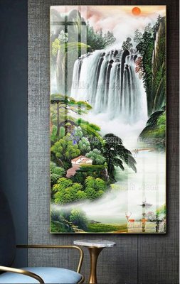 File tranh File tranh hiện đại pha lê gương FT586 (gốc) chủ đề trừu tượng