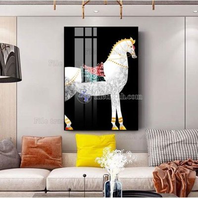 File ảnh File tranh hiện đại pha lê gương FT593 (gốc) in PP, decal