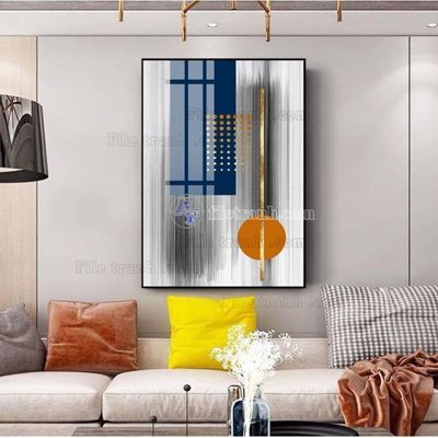 File gốc File tranh hiện đại pha lê gương FT598 (in lụa) chi tiết cao