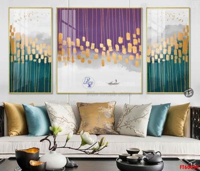 File gốc File tranh hiện đại pha lê gương FT60039 (ảnh chi tiết) để in ấn