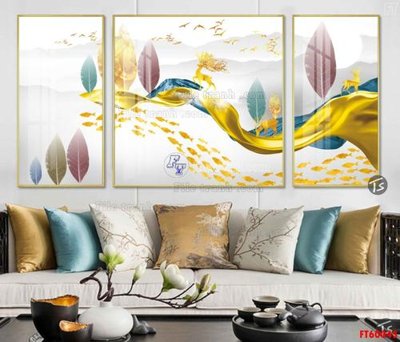 Tải file File tranh hiện đại pha lê gương FT60043 (ảnh gốc) file AI/EPS