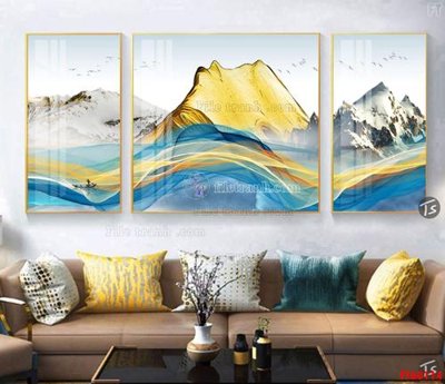 File gốc File tranh hiện đại pha lê gương FT60114 (trang trí) phòng ngủ