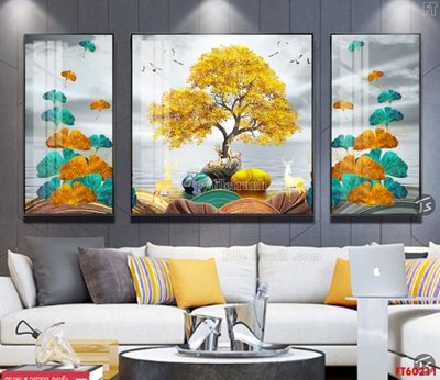 File PSD File tranh hiện đại pha lê gương FT60211 (gốc) cho designer