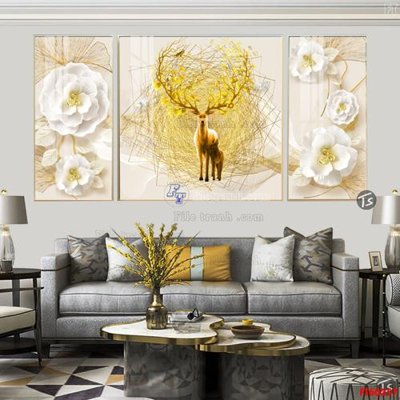 File gốc File tranh hiện đại pha lê gương FT60257 (in ấn) không giới hạn