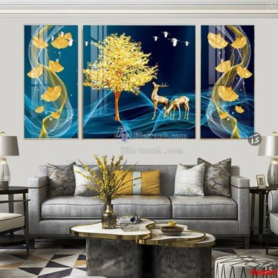 File tranh File tranh hiện đại pha lê gương FT60289 (ảnh gốc) độc quyền
