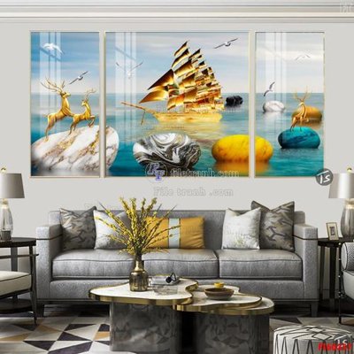 Tải file File tranh hiện đại pha lê gương FT60357 (ảnh gốc) độ phân giải 300dpi