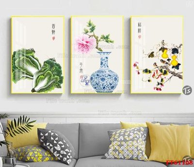 File tranh Tranh treo pha lê gương FT 61108 (gốc) chủ đề động vật