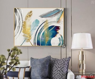 File tranh Tranh treo pha lê gương FT 61123 (bản gốc) in lụa 3D