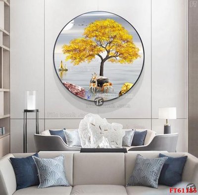 Tải file Tranh treo pha lê gương FT 61185 (ảnh gốc) in gạch men